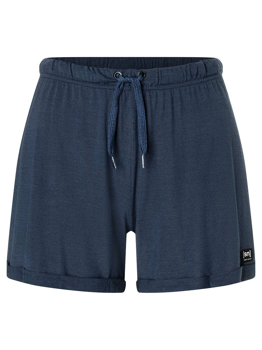 

Спортивные шорты super.natural für Damen aus Merino, синий