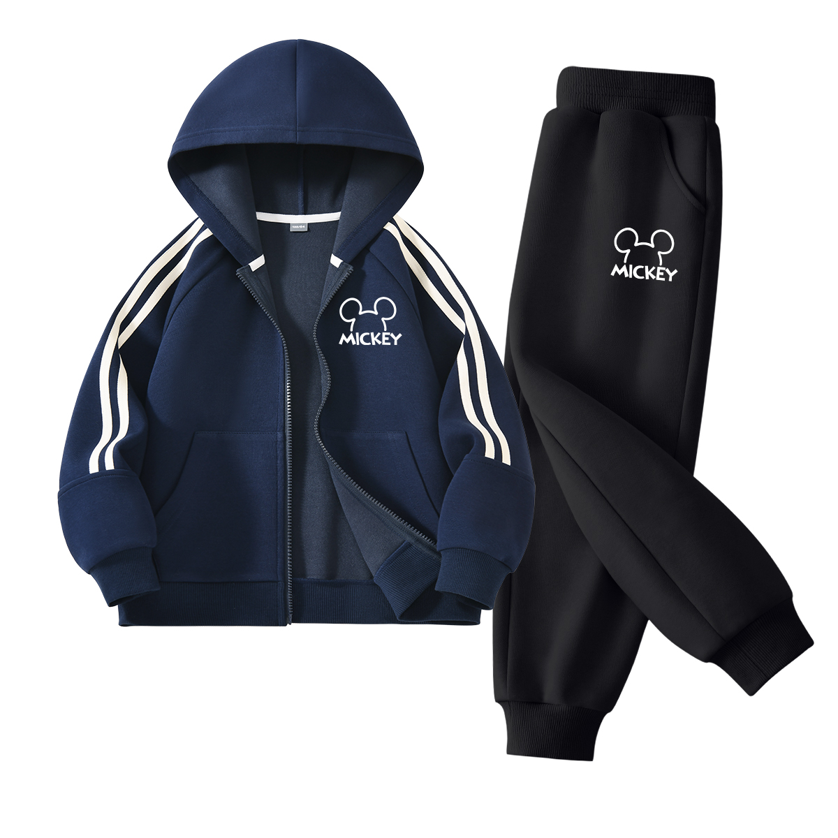 

Детская повседневная спортивная одежда Disney, черный