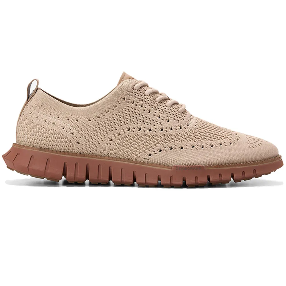 

Кроссовки Cole Haan Zerøgrand Remastered Stitchlite Wingtip, бежевый