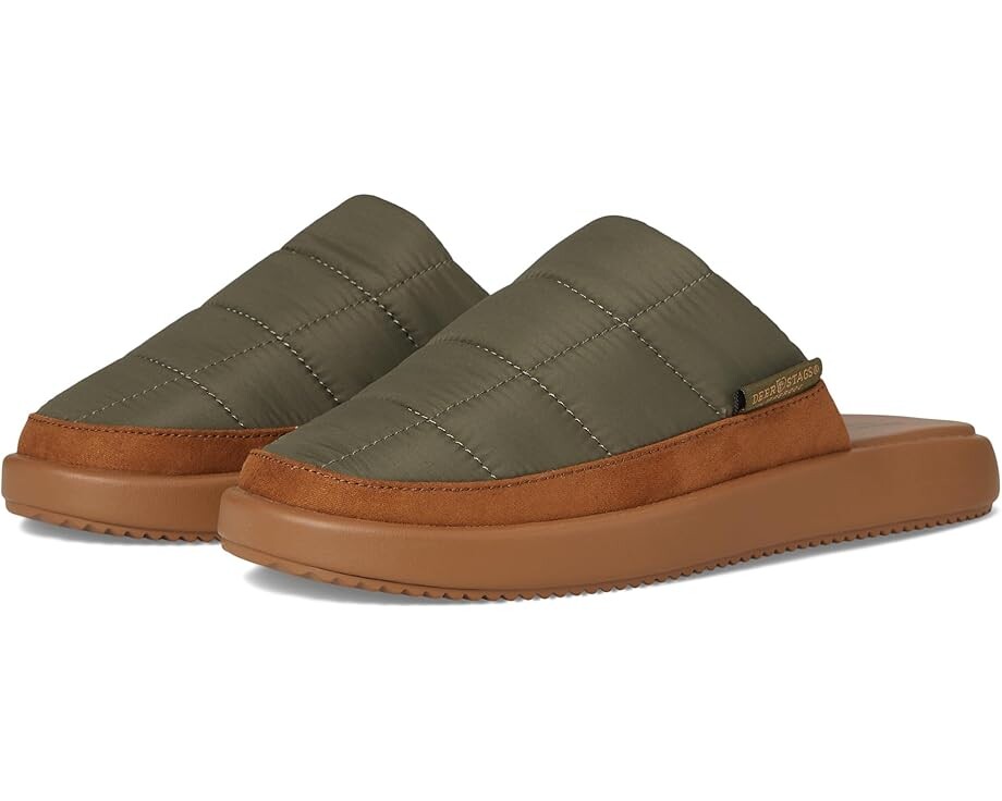 

Шлепанцы Deer Stags Oslo, цвет Olive/Chestnut