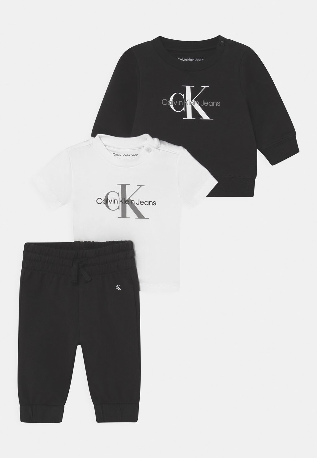 

Толстовка NEWBORN MONOGRAM STARTER GIFTPACK UNISEX SET Calvin Klein Jeans, цвет black