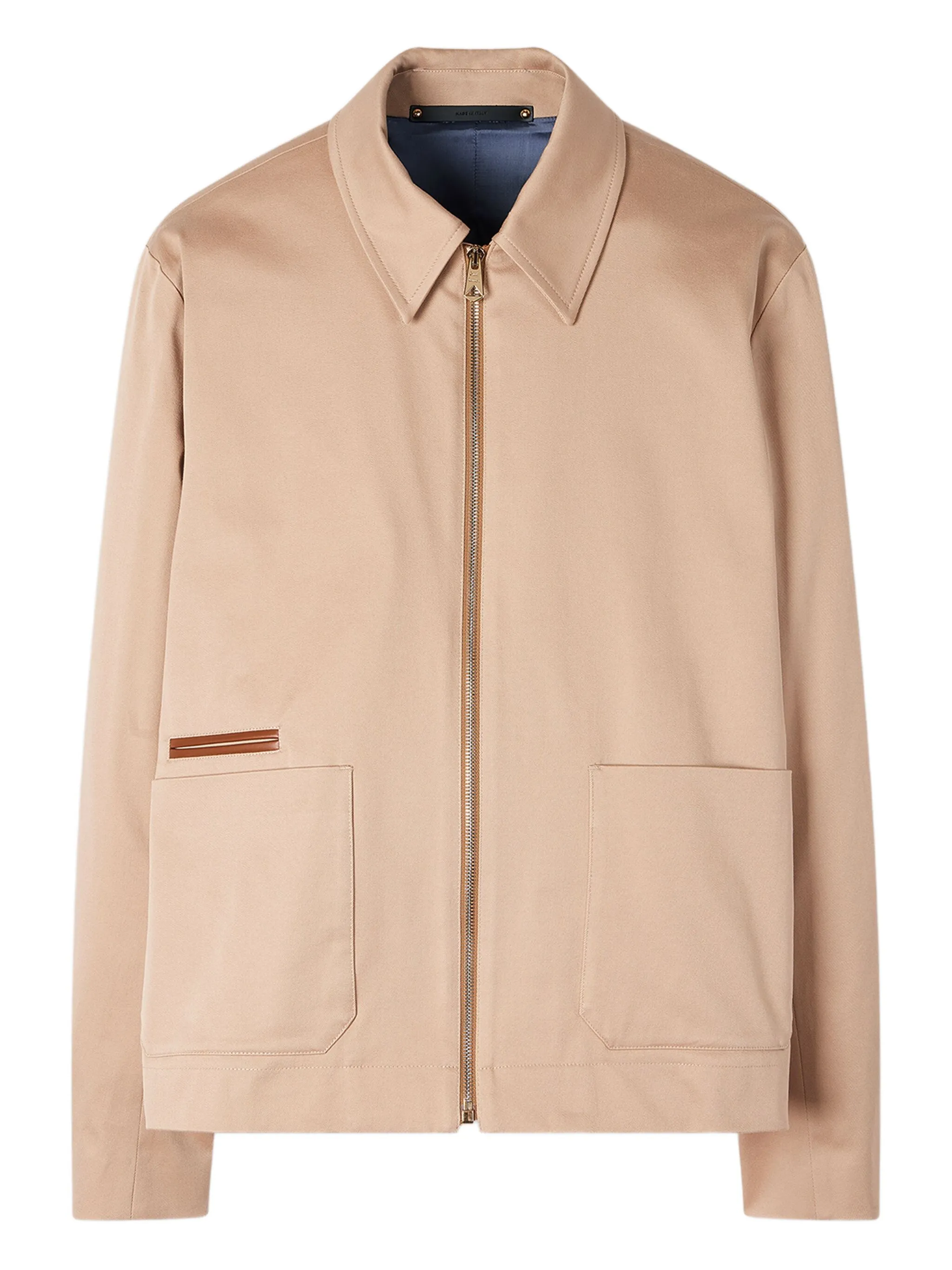 

Куртка на молнии с накладными карманами Paul Smith, бежевый