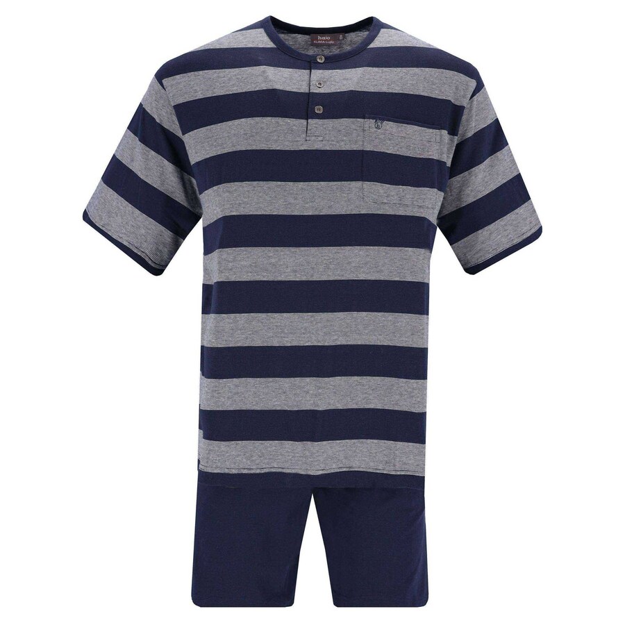 

Короткая пижама HAJO, цвет Blue/Grey