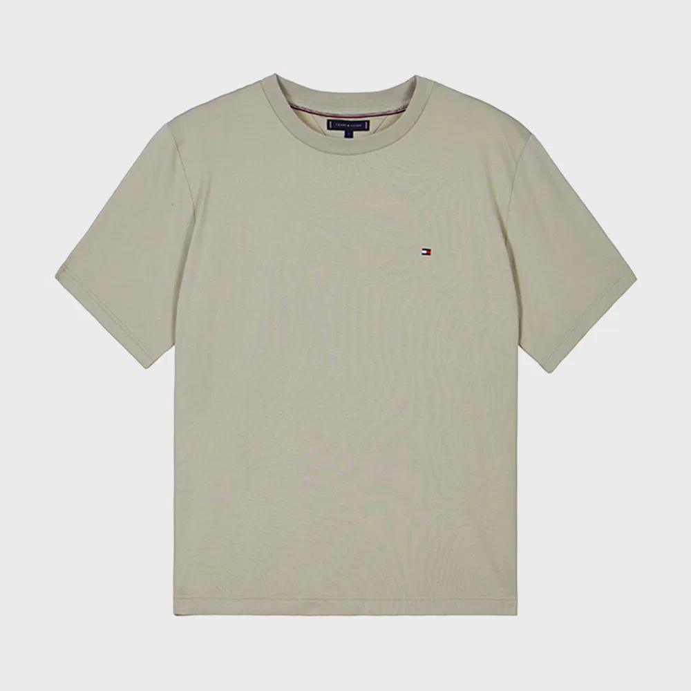 Мужская футболка Relaxed Fit Terry, верблюжья, от Tommy Hilfiger