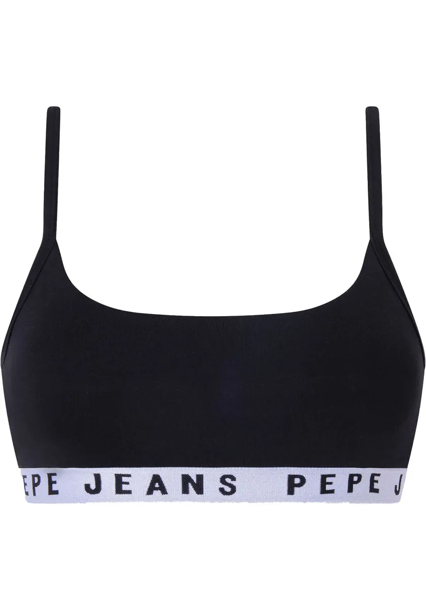 

Бюстье Pepe Jeans "Логотип", черный