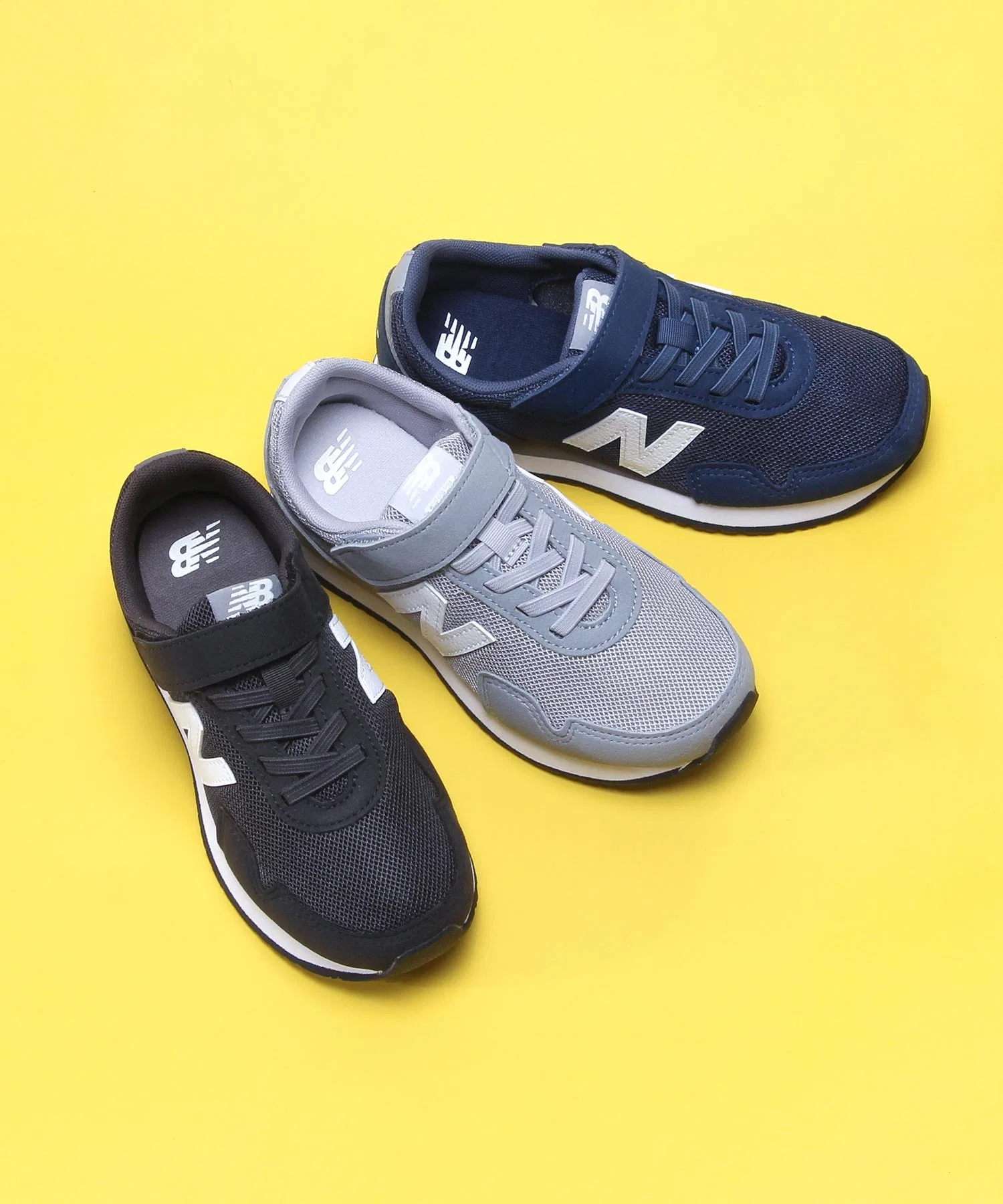 Детские кроссовки New Balance PV323 чёрные — фото 2