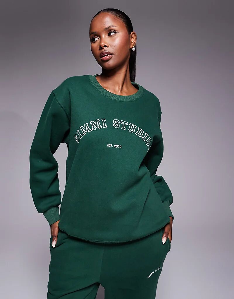 

Толстовка с надписью «Университетский слоган Simmi London Ashby» из сосны