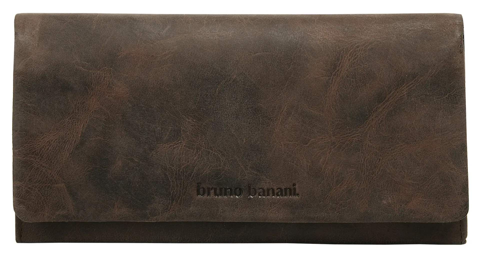 

Кошелек Bruno Banani, натуральная кожа, коричневый