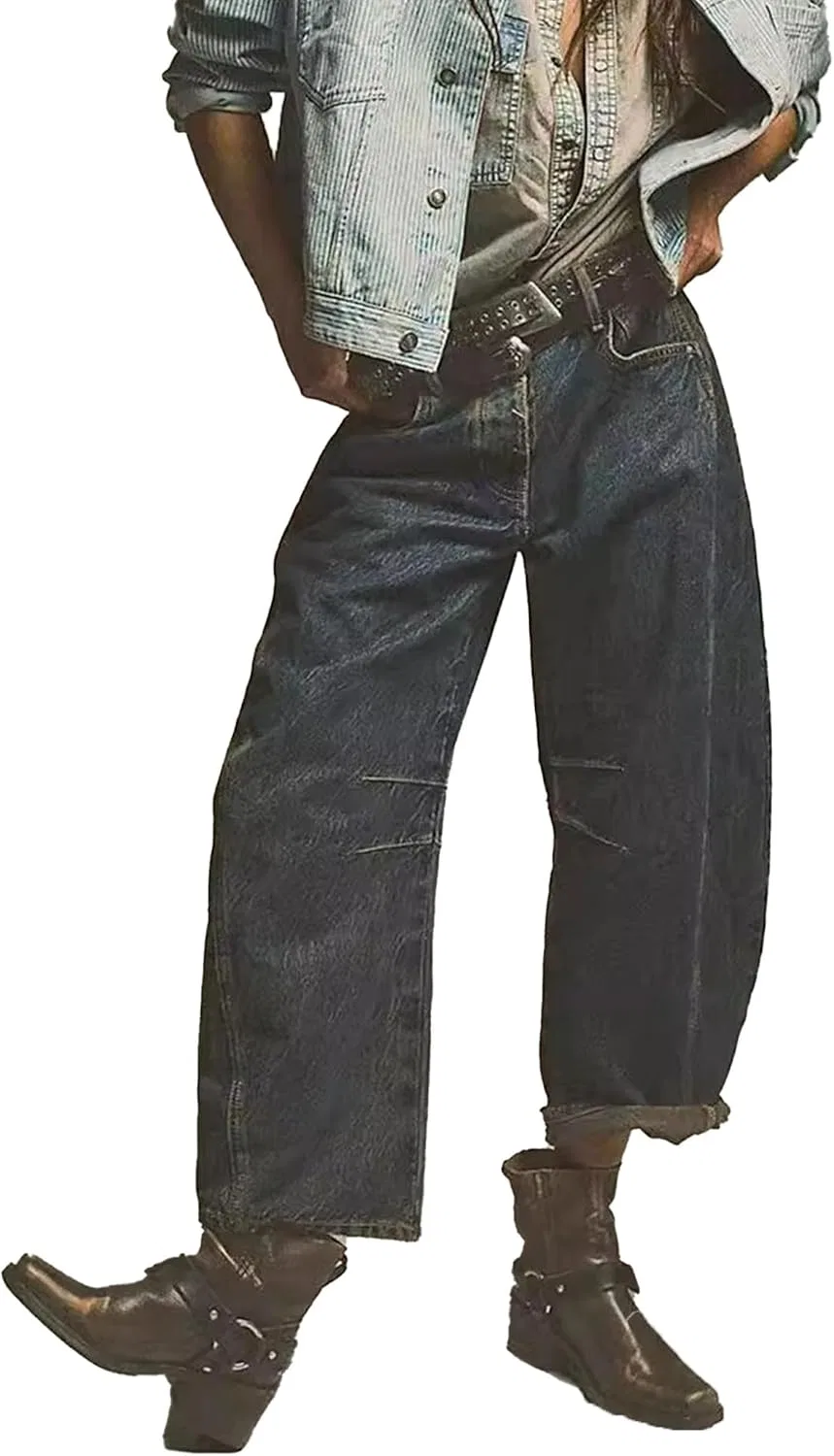 Джинсы Baggy, темно-серый