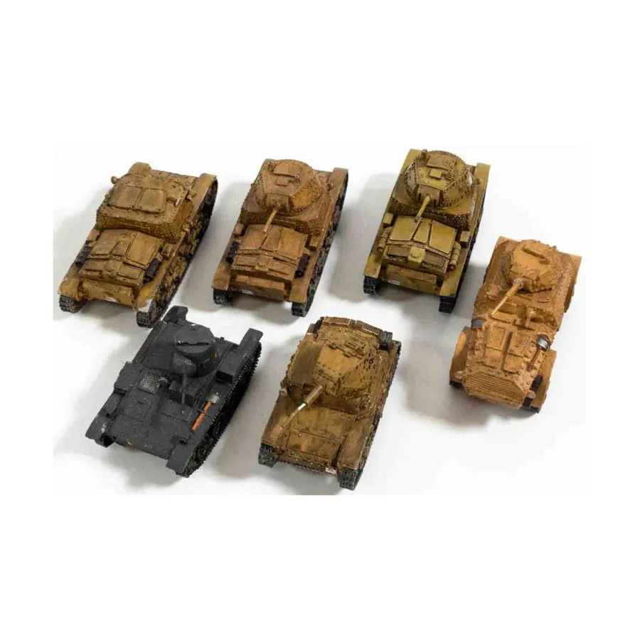 

Коллекция бронетехники времен Второй мировой войны № 1, Miscellaneous Historical Miniatures- WWII - Loose Miniatures (28mm) (Unidentifiable Manufacturer)