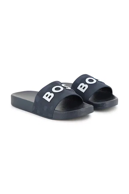Шлепанцы детские BOSS, синий
