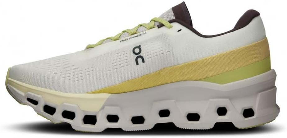 

Кроссовки On Mens Cloudmonster 2, Undyed/Zest