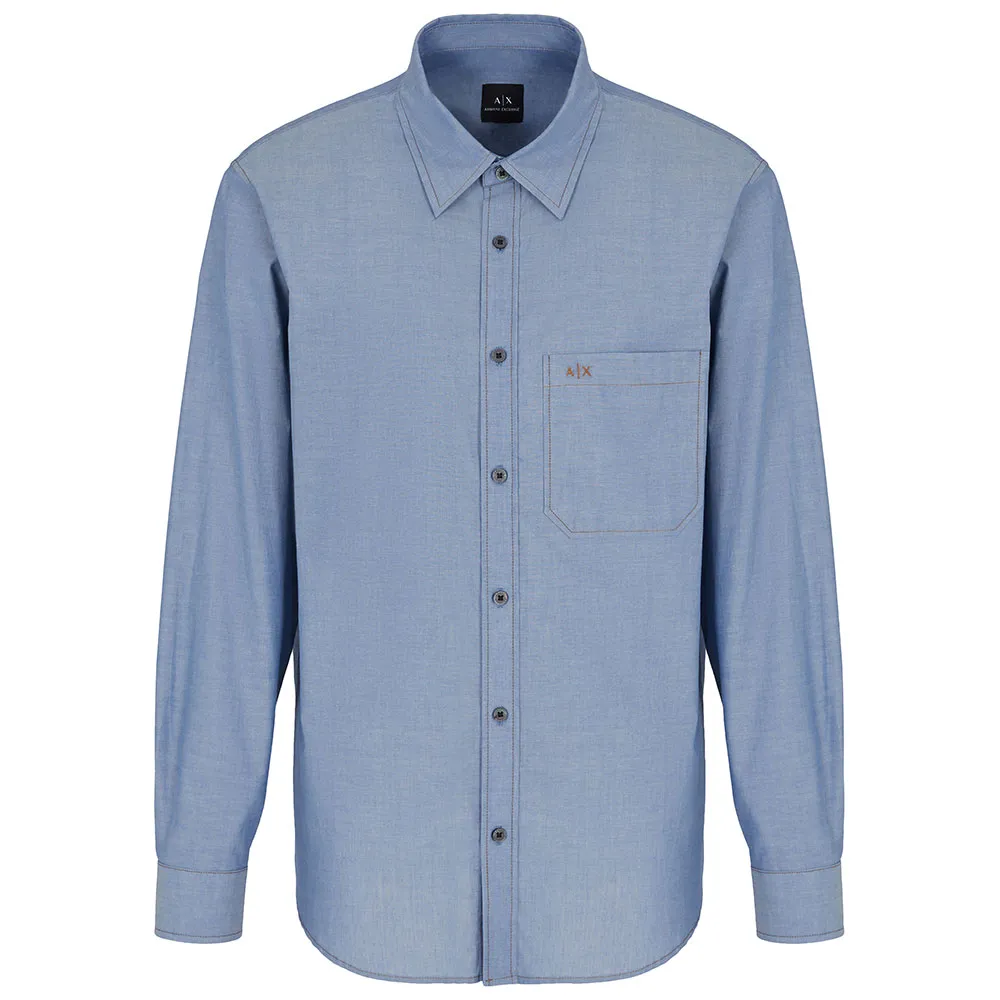 

Рубашка Armani Exchange XM000666_AF13208, синий