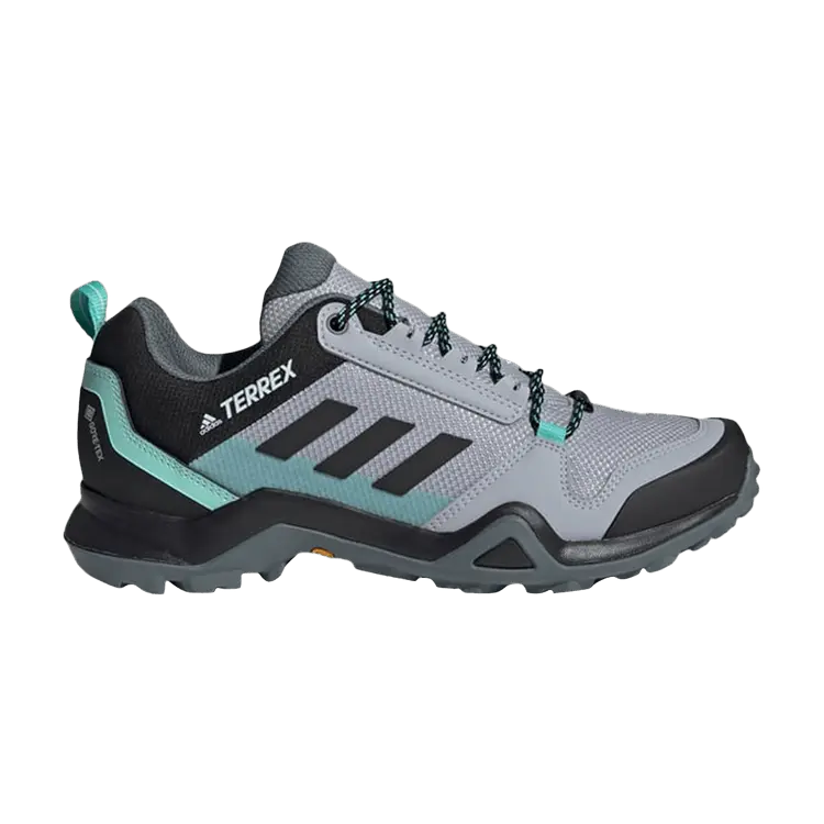 

Кроссовки adidas Wmns Terrex AX3 GORE-TEX Halo Silver Black Mint, серый