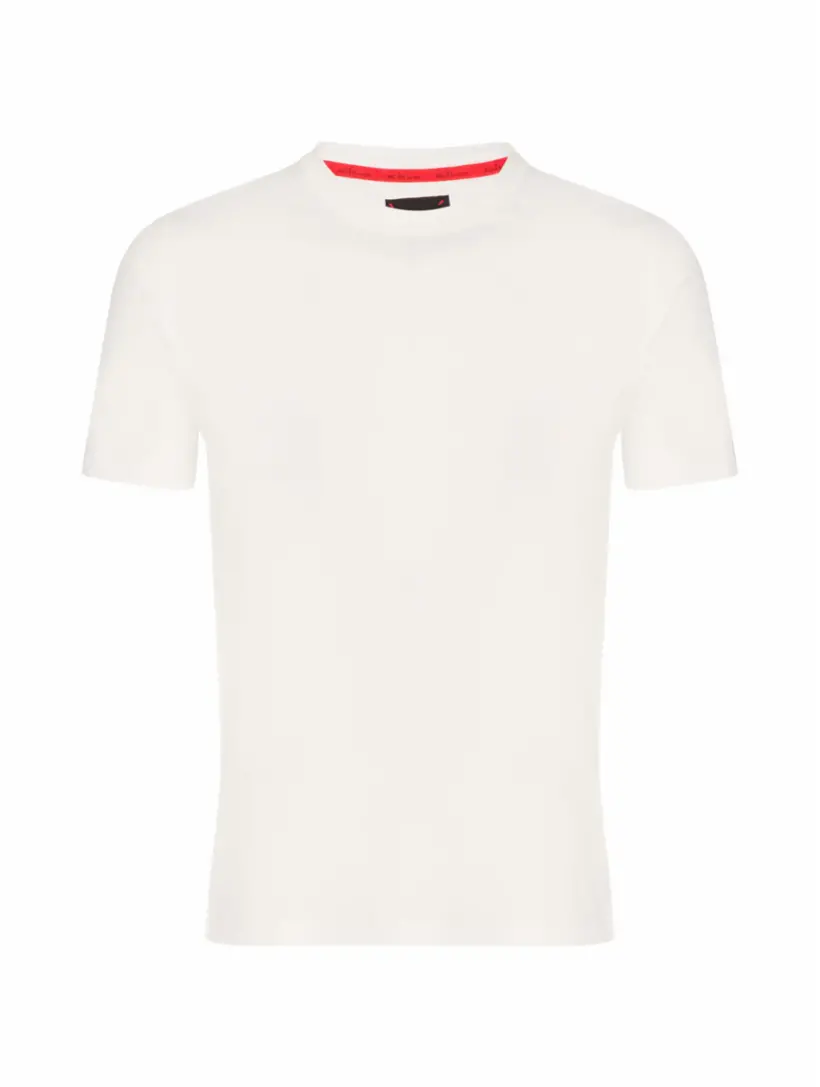 

Хлопковая футболка с логотипом Kiton, белый