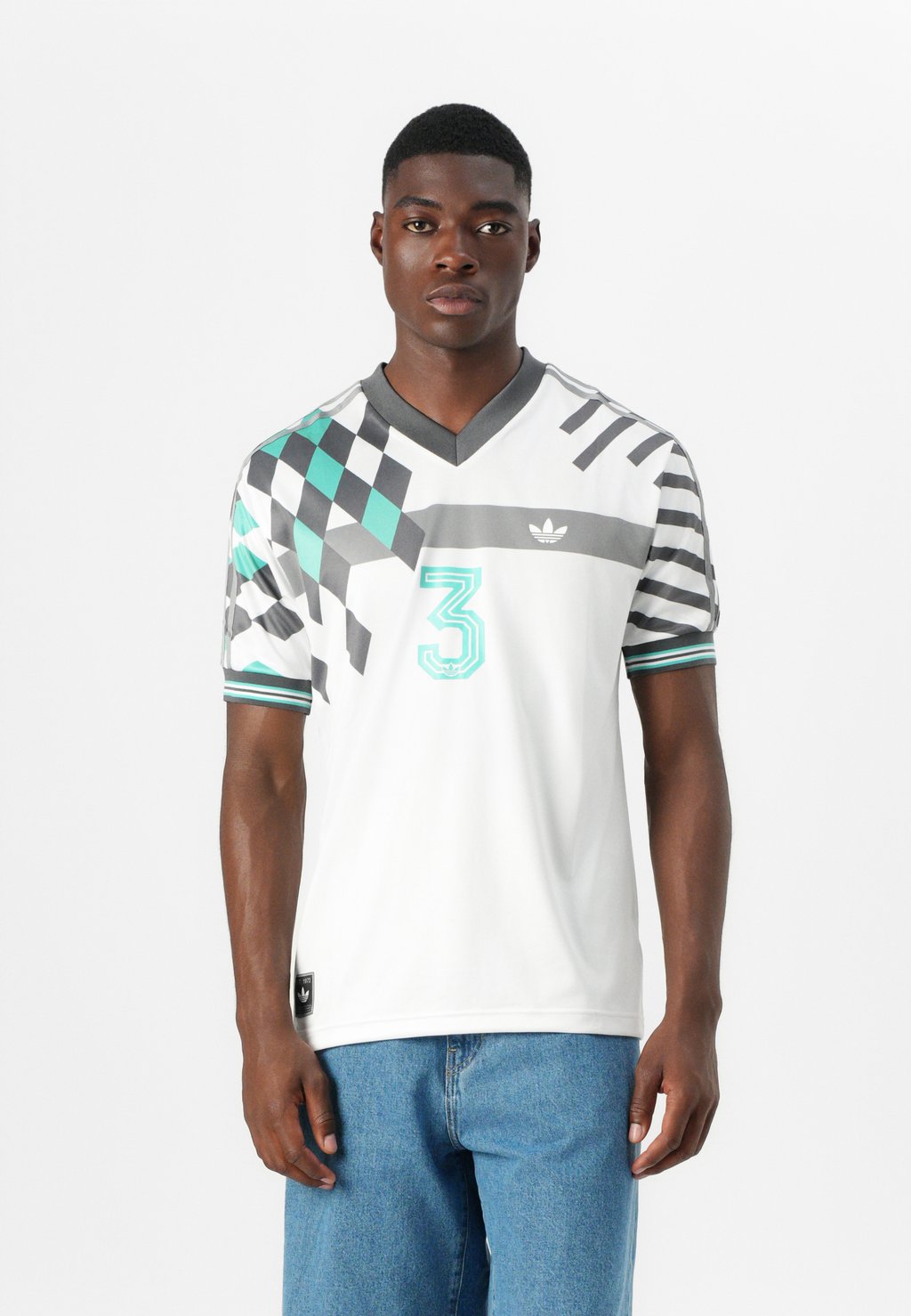 

Футболка с принтом WAVE UNISEX Adidas Originals, белый