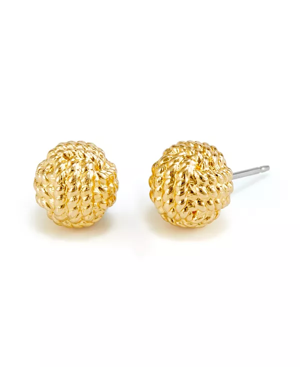 

Серьги с узлами Паркера Brook & York, gold