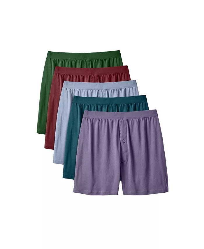 

Боксеры хлопковые, 5 шт., большие размеры KingSize, мультиколор