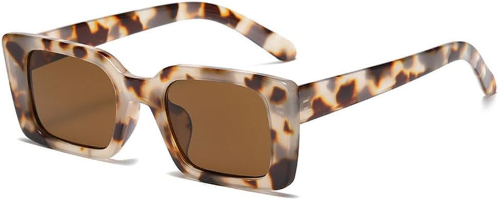 

Женские квадратные солнцезащитные очки MUTYNE, роскошные прямоугольные солнцезащитные очки с матовой поверхностью, популярный стиль, очки с защитой от УФ-излучения UV400, Leo White