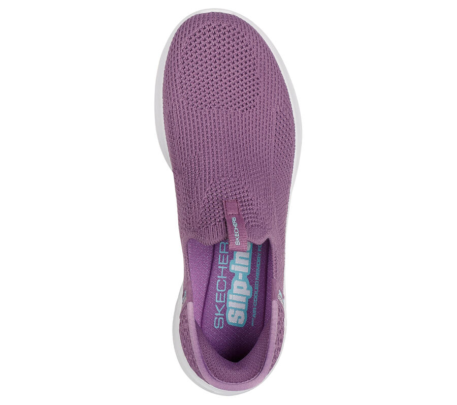 SKECHERS Женские кроссовки ULTRA FLEX 3.0 EASY WIN Slip-On, фиолетовые — фото 2