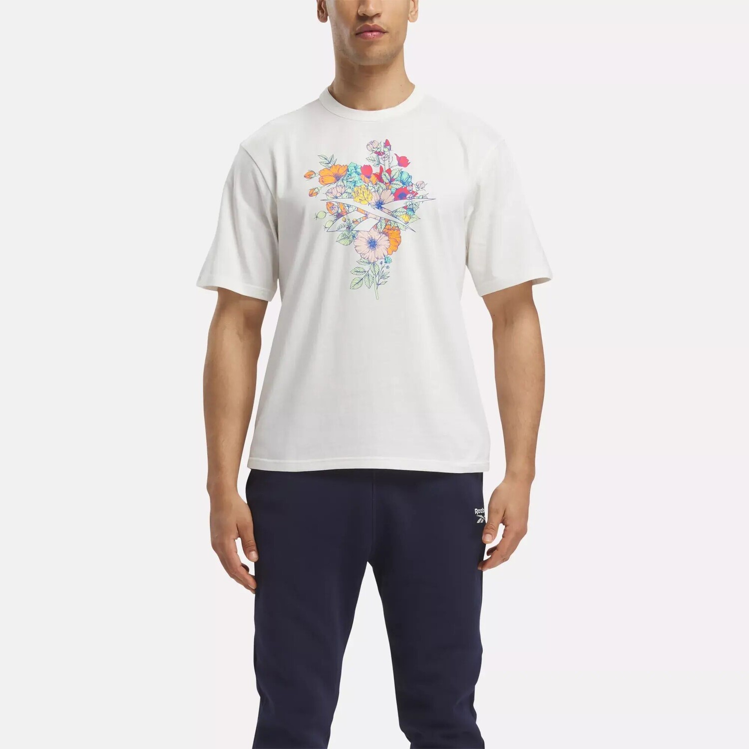 

Футболка Identity Good Vibes Reebok, белый