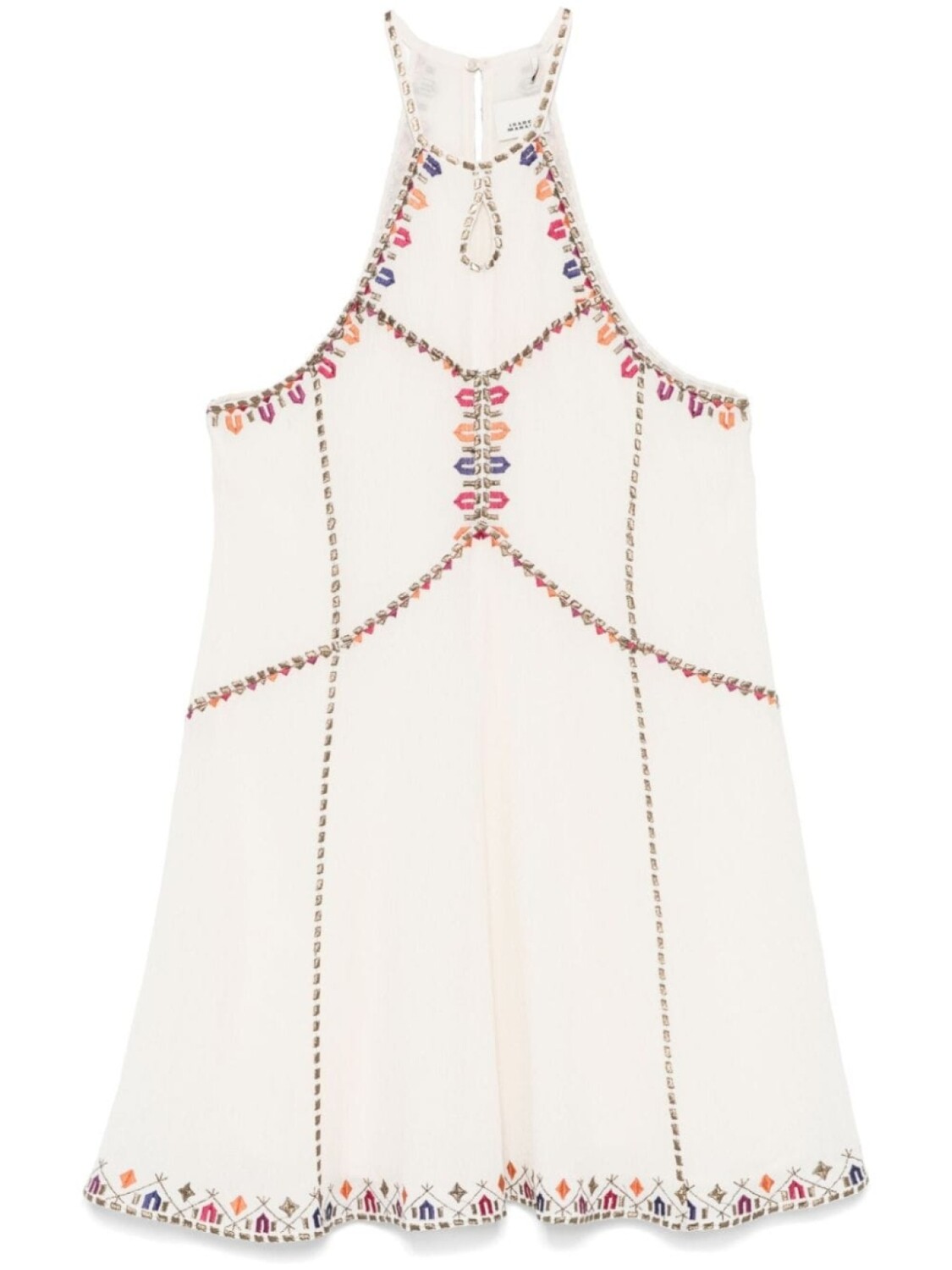 

ISABEL MARANT платье мини Sammy, нейтральный цвет