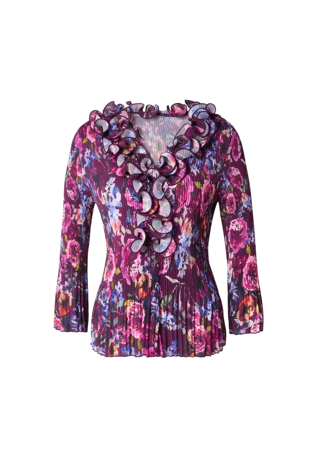 

Блузка Линда Сливовая KRISS, цвет Pflaume/fuchsia