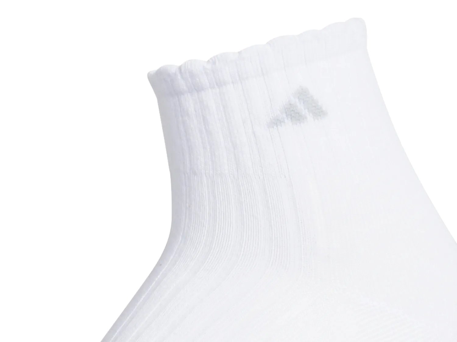 Носки adidas Sport Fashion Women's Quarter Socks - 3 Pack, белый — фото 2