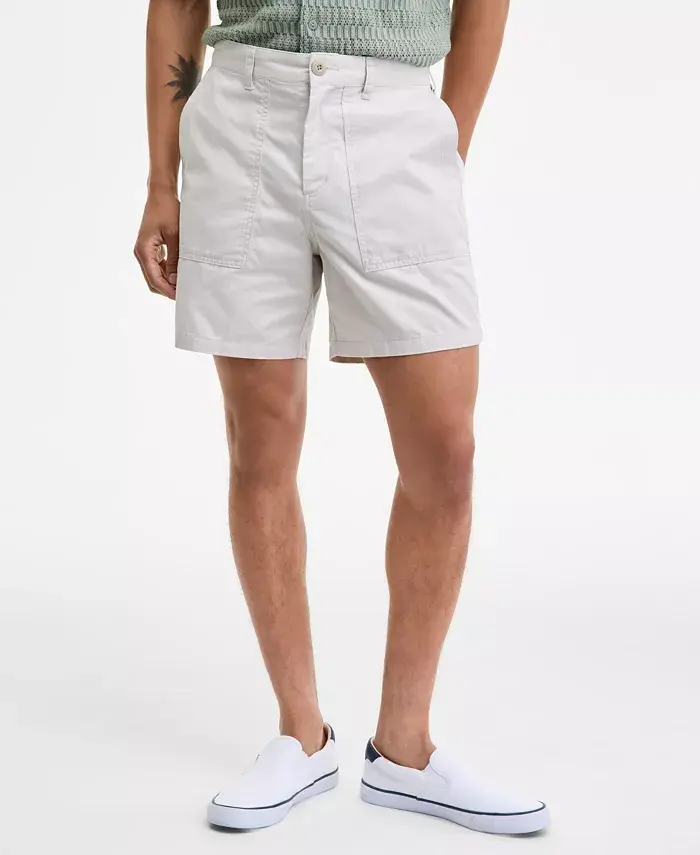 

Мужские шорты Peter Regular-Fit 6" из хлопка Sun + Stone, загар/бежевый