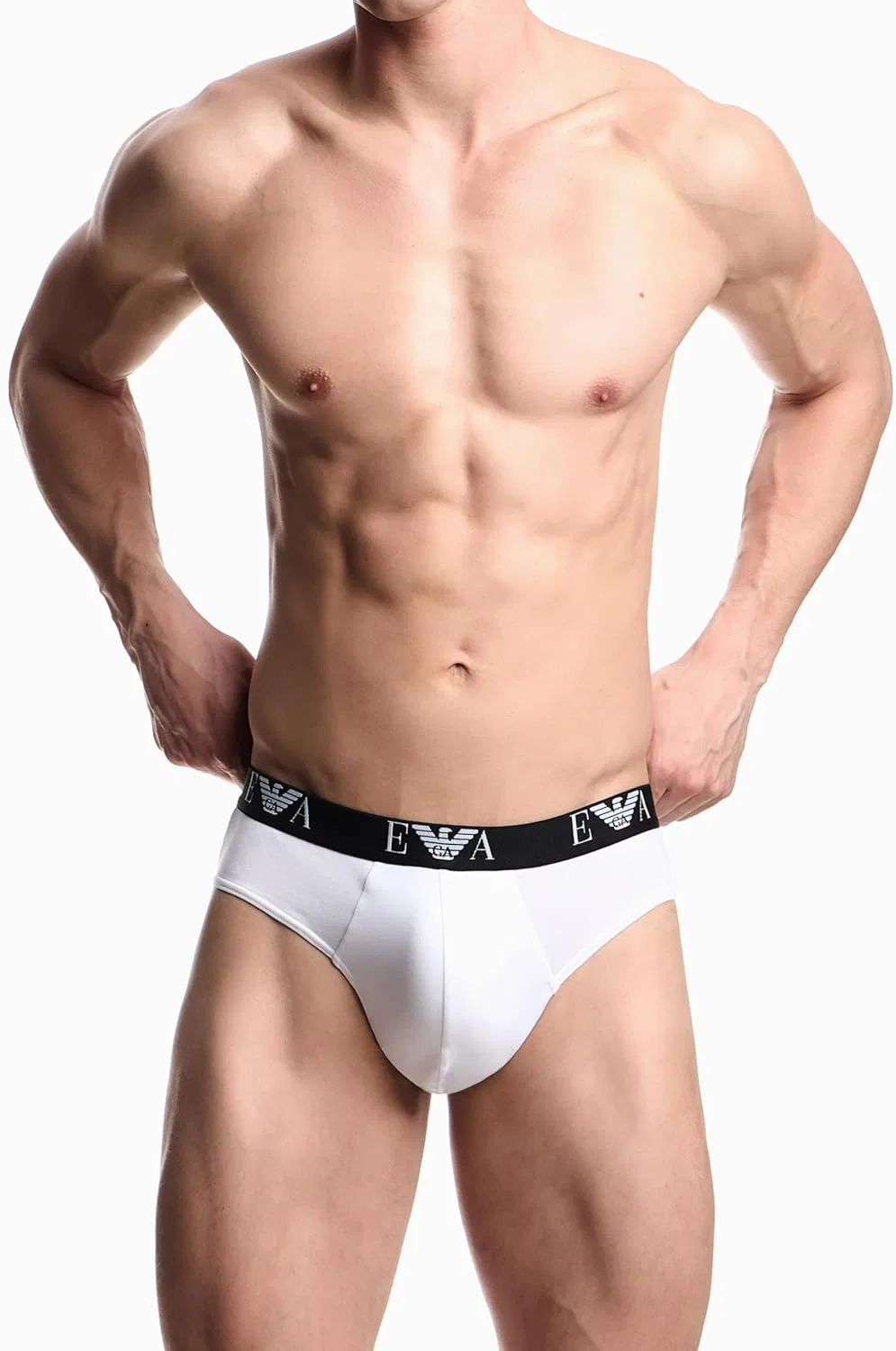 Брифы Emporio Armani, Белый — фото 3