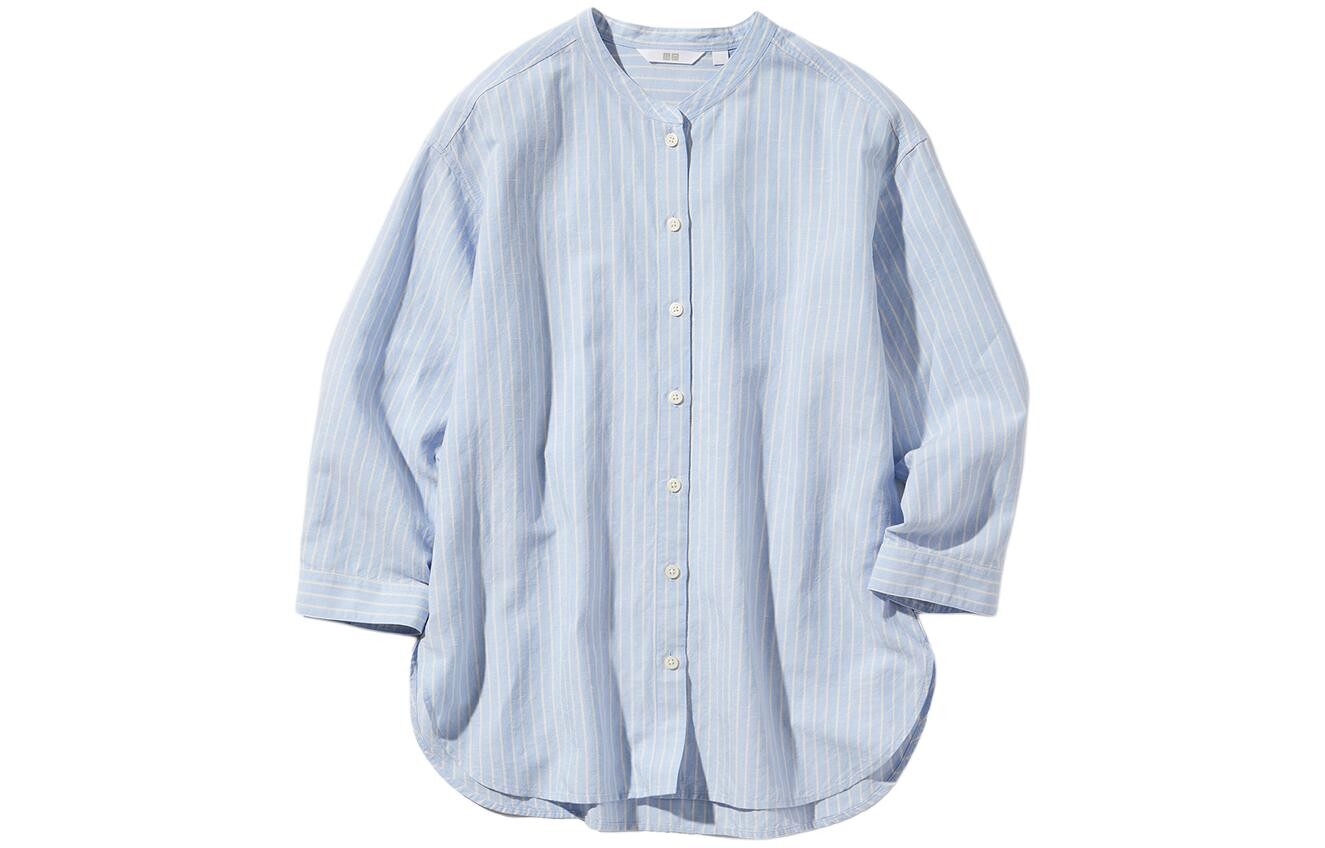 

Женская рубашка UNIQLO, цвет 50 light green