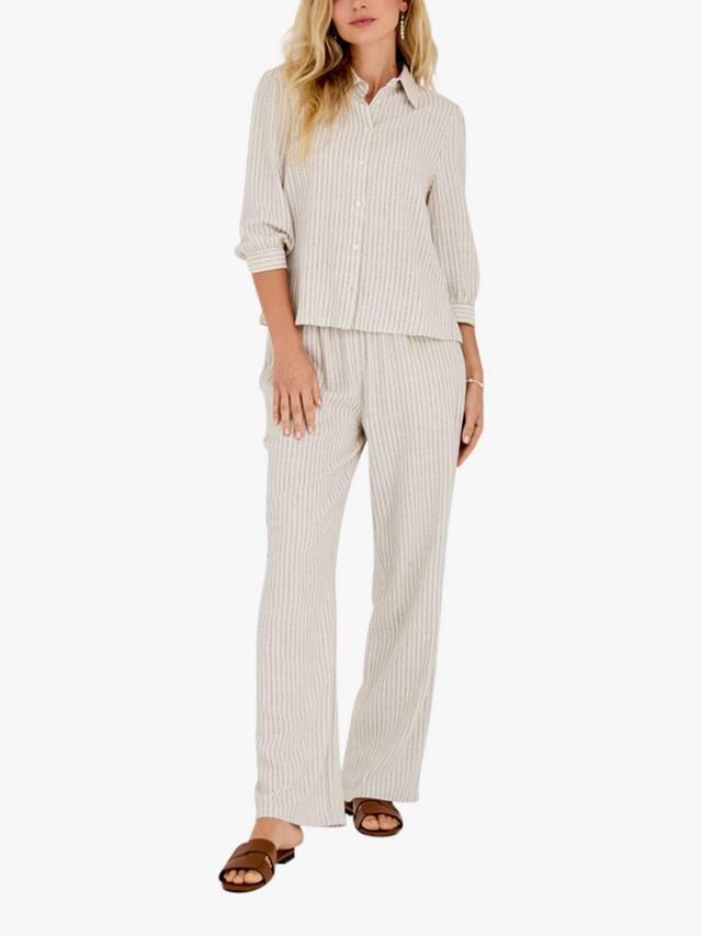 

Брюки Martha Stripe A-VIEW, Sand/Black