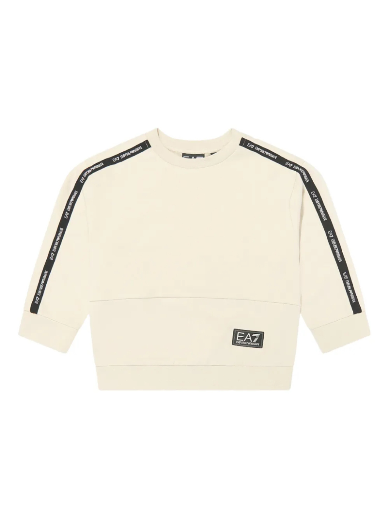 

Детская толстовка с логотипом Emporio Armani Kids, нейтральный