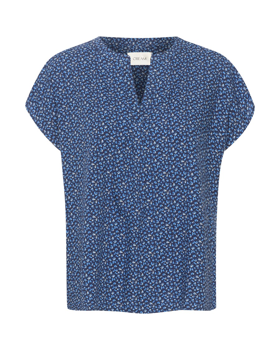 

Блузка Cream Tiah, цвет Blue/Navy