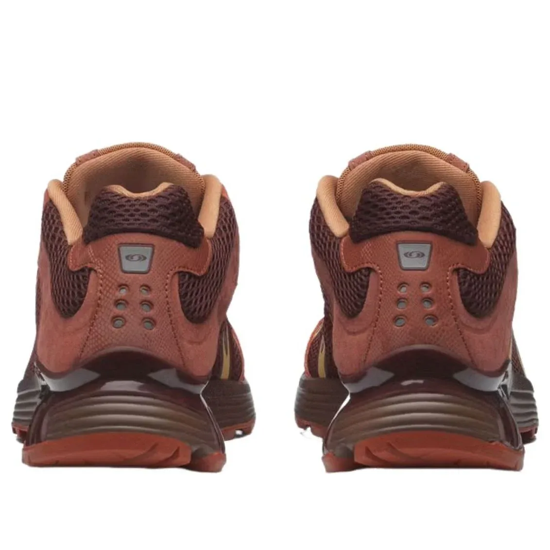 Кроссовки SALOMON XT-Whisper Red Ashes 'Pecan Brown Chili' — фото 4