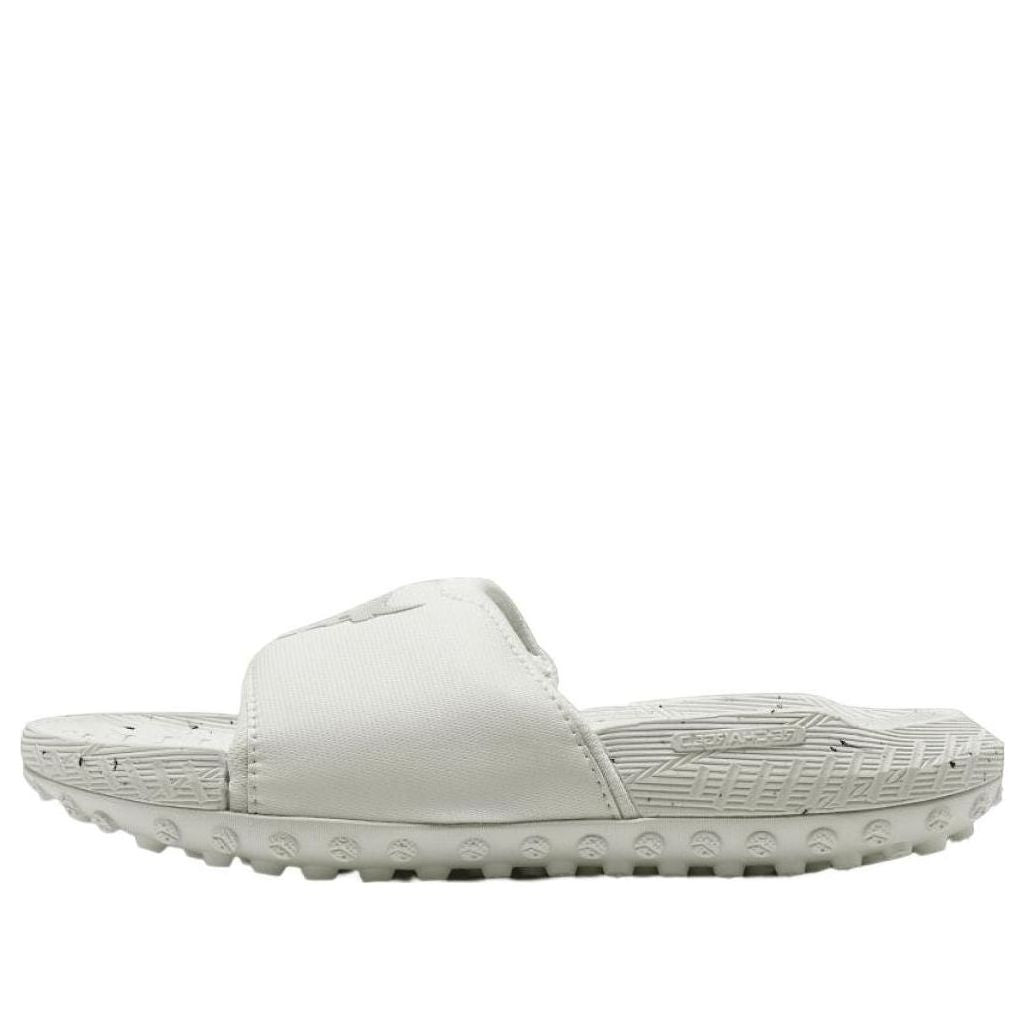 

Слипоны Under Armour Project Rock 3 Slide 'White Halo Grey' 3026034-100, белый