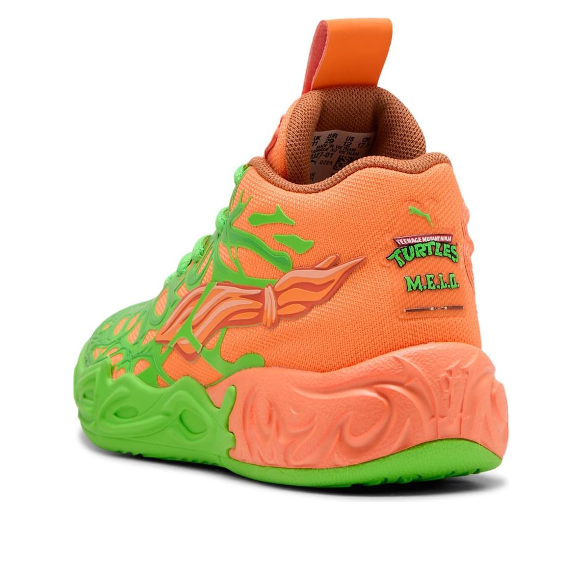 (PS) Puma x Черепашки-ниндзя Ламело Болл MB.04 'Леонардо и Микеланджело' — фото 4