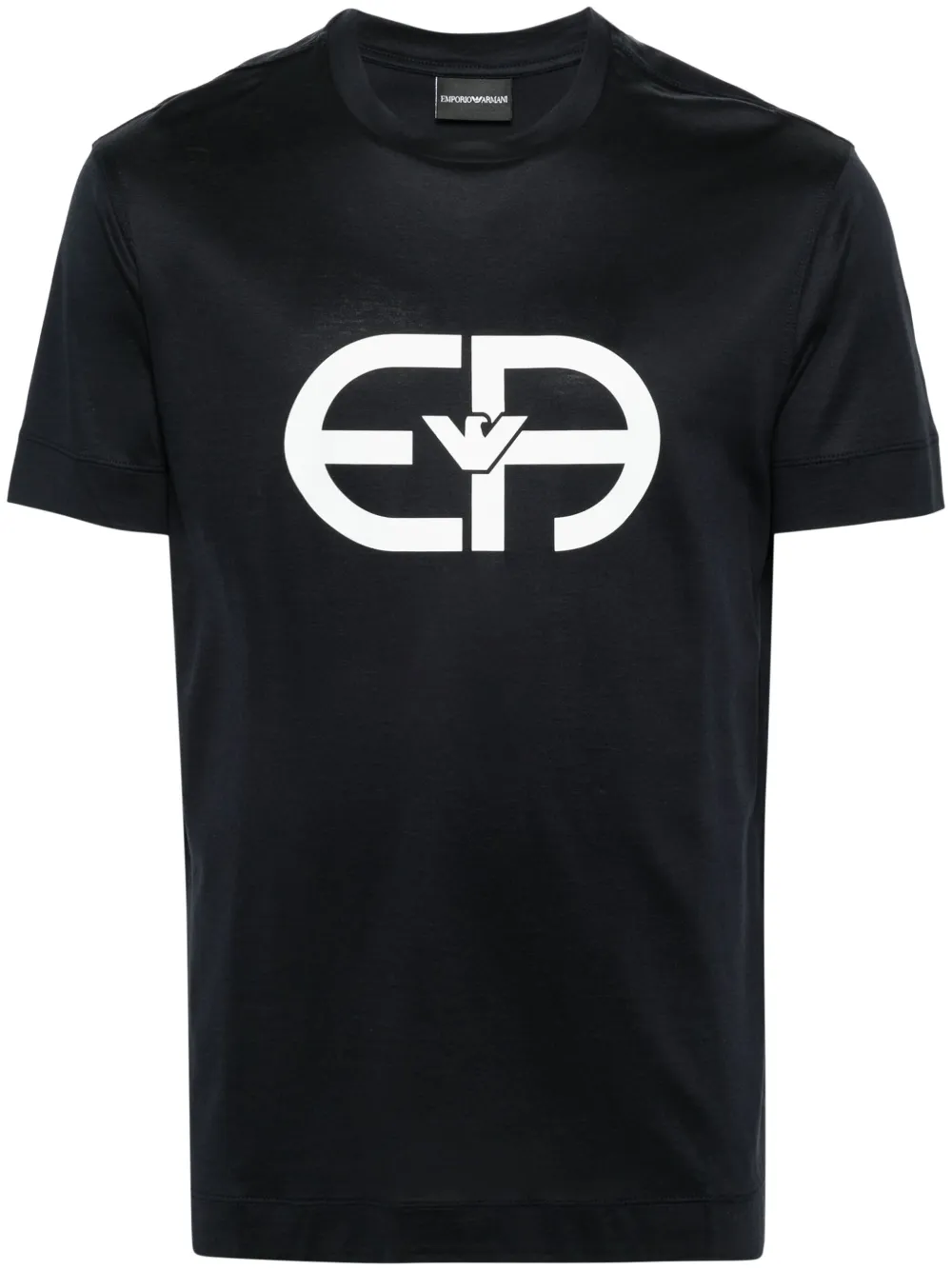 

Футболка с логотипом EMPORIO ARMANI, синий