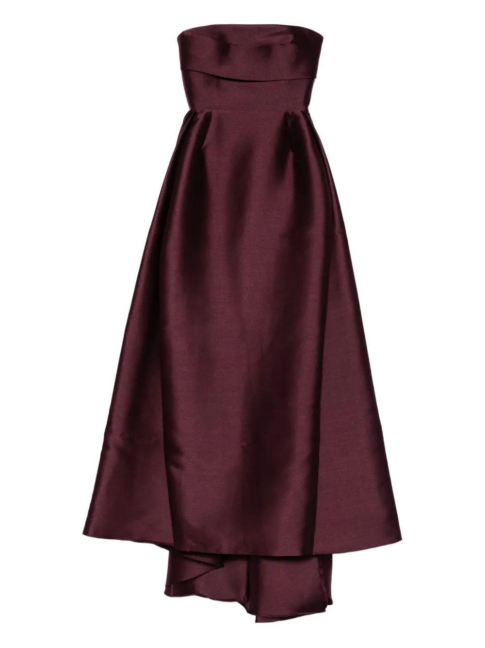 

Асимметричное макси-платье Tiffany без бретелек Solace London, красный