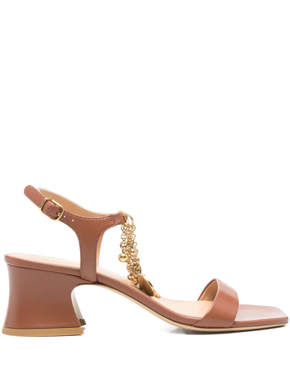 Босоножки Charms 50 Chloé, коричневый
