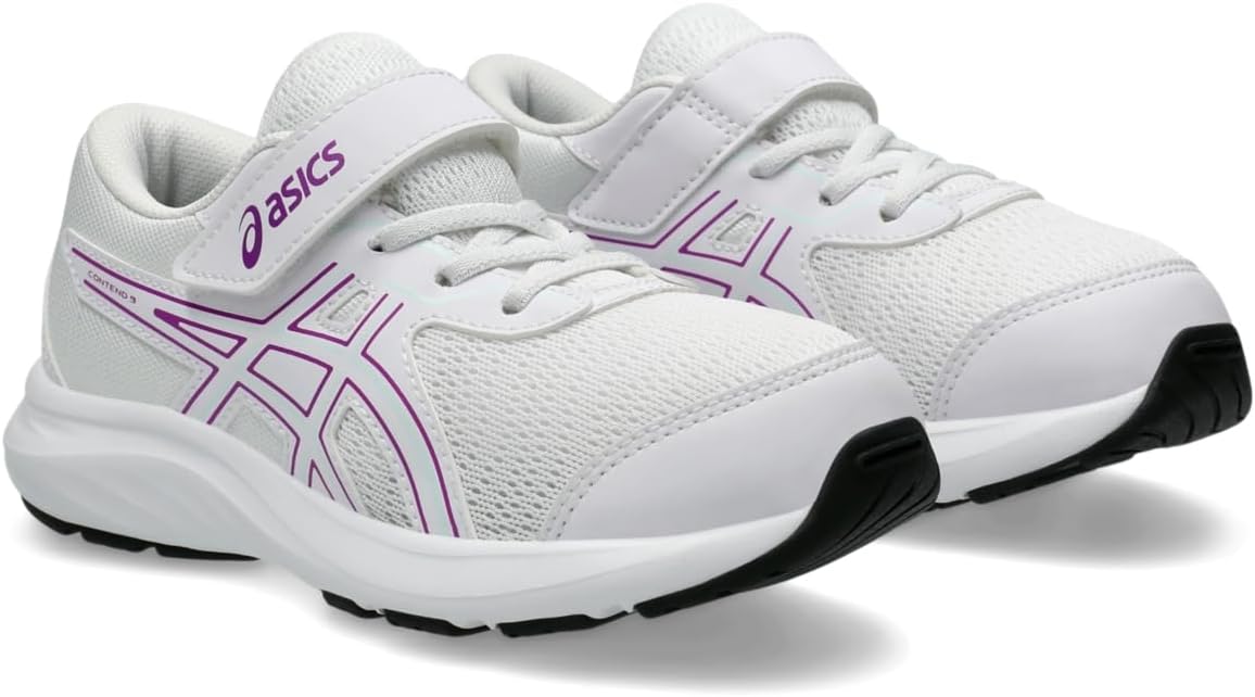 Кроссовки ASICS Boys Contend 9 Ps (для малышей/детей младшего возраста), белый — фото 2