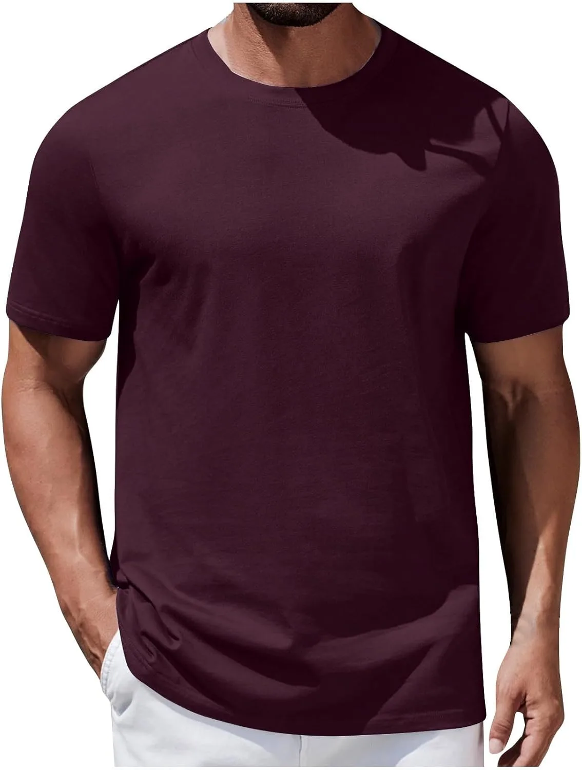 

Мужская футболка с коротким рукавом Trendy Purple, Loose Fit