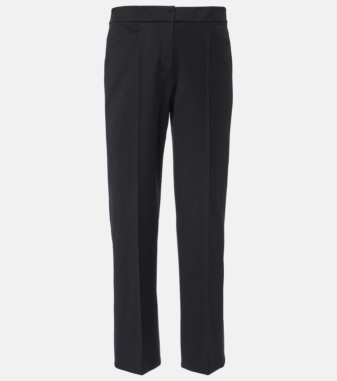 

Прямые брюки из хлопковой смеси Zemira S Max Mara, Nero