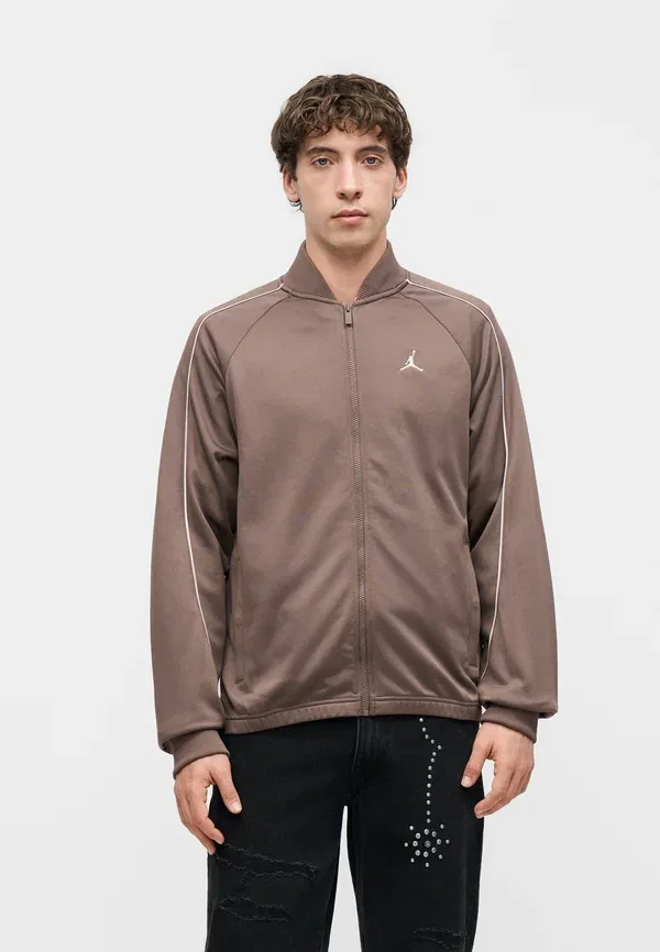 Толстовка тренировочная Jordan, olive grey/sail, оливково-серый/парус