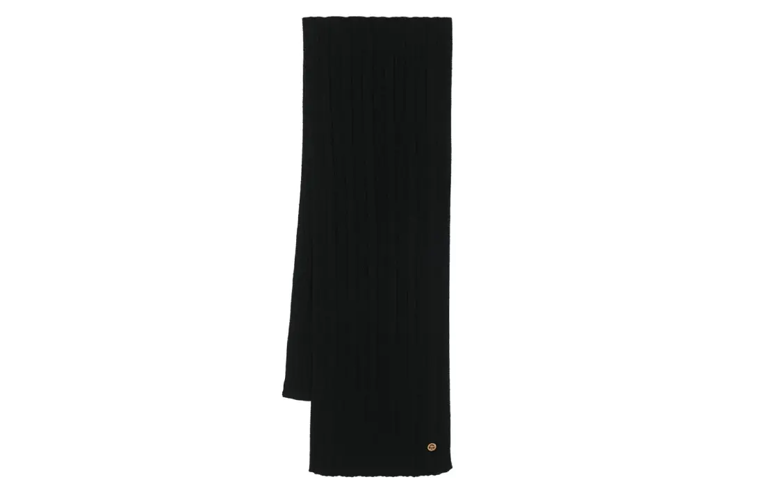 

VERSACE Ребристый шарф Медуза, Black