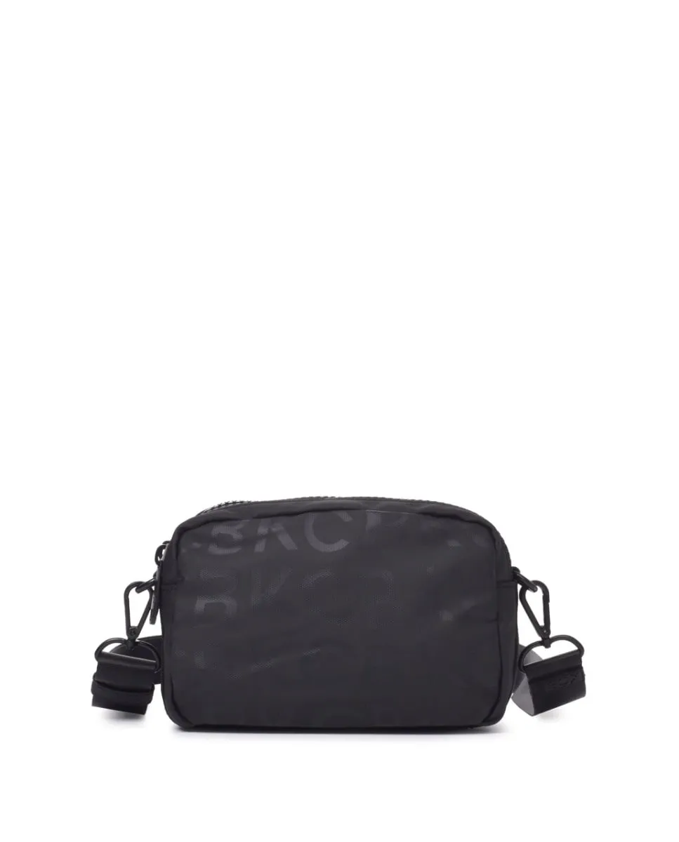 

Женская маленькая сумка через плечо Stamp черного цвета Kcb