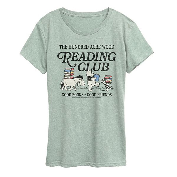 

Женская футболка с принтом Винни Пух и Стоакровый лес Disney, Heather Sea Foam