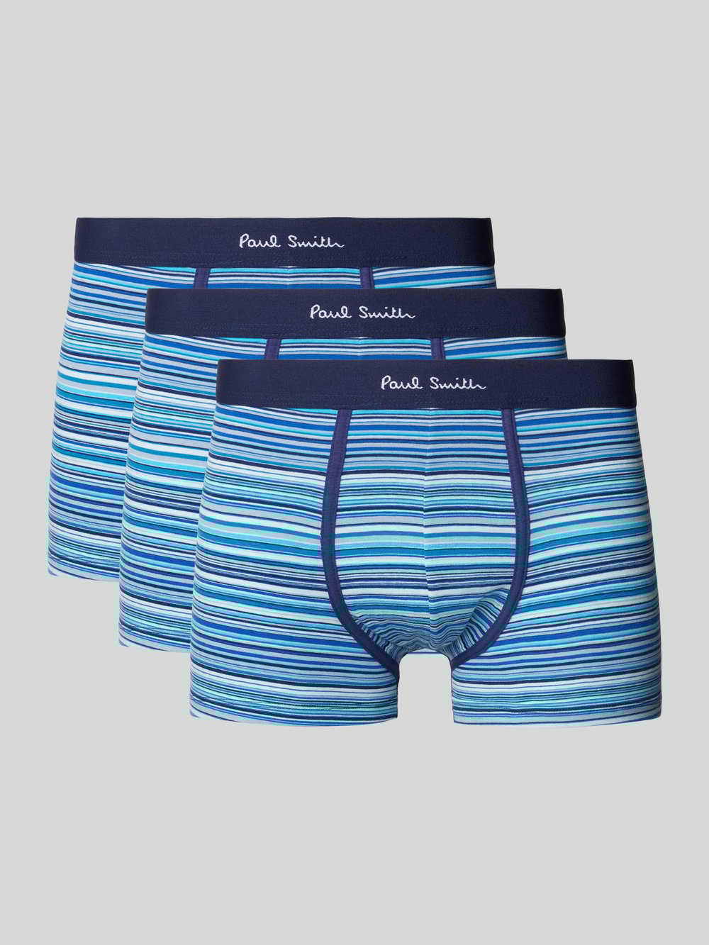 

Боксеры с эластичным поясом и логотипом в упаковке 3 шт PAUL SMITH