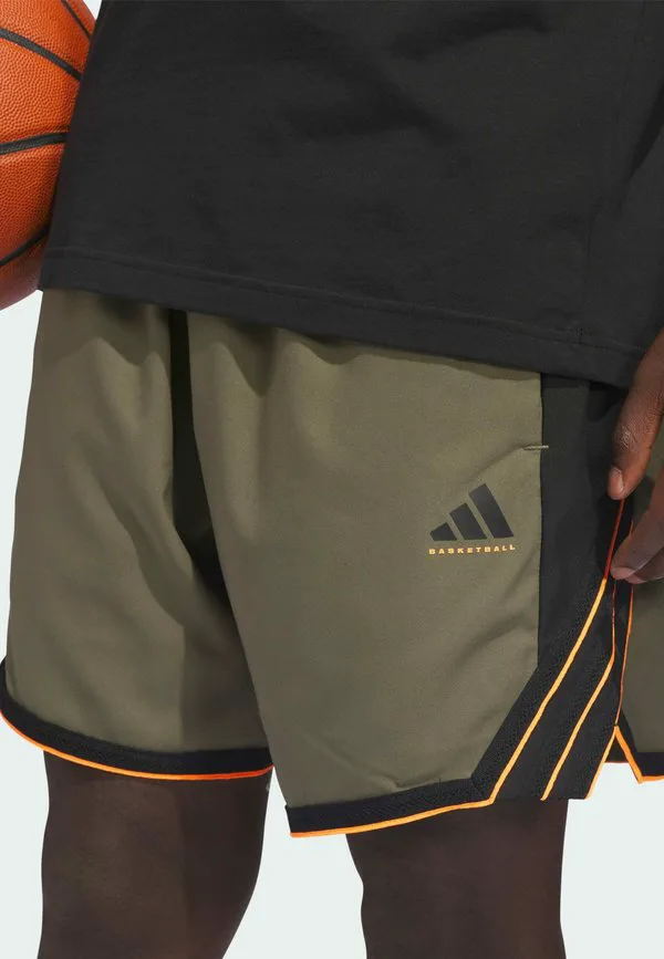 Спортивные шорты crazylite Adidas Performance, Olive Strata Lucid Orange — фото 3