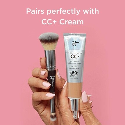 It Cosmetics Dual Airbrush Кисть для тонального крема для тонального крема, 0,5 унции, Kidsnado — фото 3